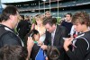 El-Presidentey! Eddie signing my youngest daughters jumper.