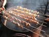 Prawn & chook skewers anyone