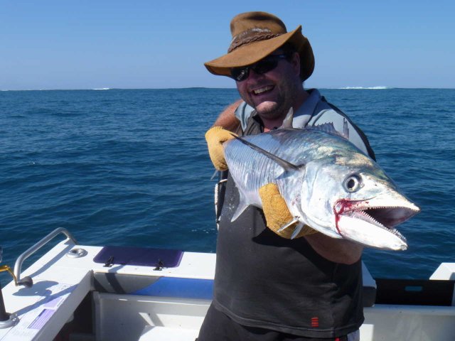 One of Many Spanish Mackerel pulled at Tryal Rocks