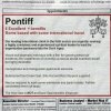 Pontiff wanted