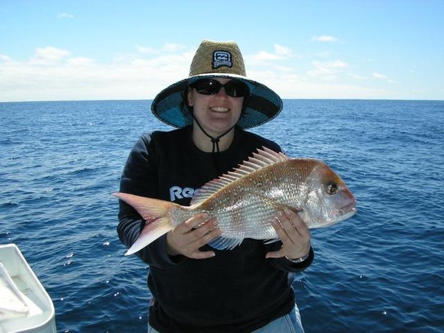 Amanda's 50cm pink snapper